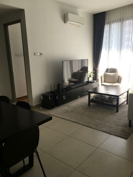 Service Residence for Rent at KL Gateway Premium Residences - Felis See - Living Room - PropertyGuru.com.my