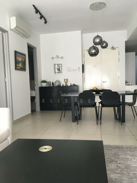 Service Residence for Rent at KL Gateway Premium Residences - Felis See - Living Room - PropertyGuru.com.my
