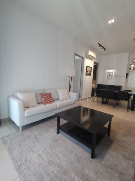 Servis Apartment untuk Disewa di KL Gateway Premium Residences - Felis See - Living Room - PropertyGuru.com.my