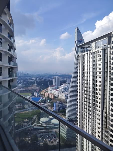 Servis Apartment untuk Disewa di KL Gateway Premium Residences - Felis See - Balcony - PropertyGuru.com.my