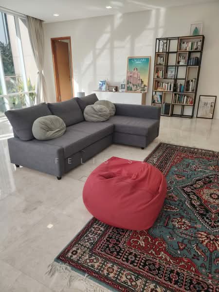 Service Residence for Rent at The Oval - Felis See - Living Room - PropertyGuru.com.my