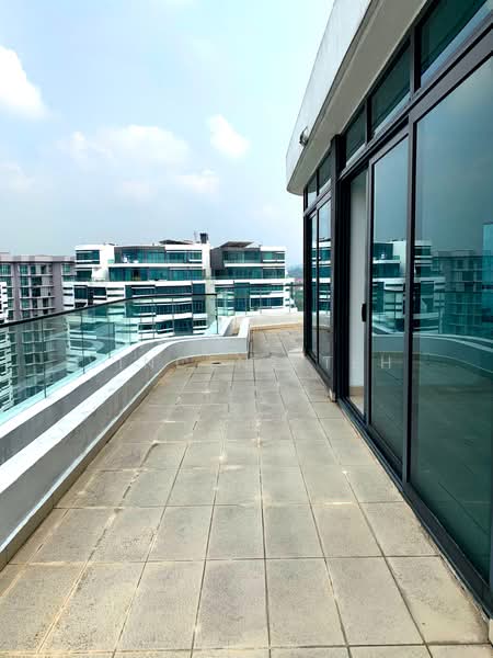 Servis Apartment untuk Dijual di Aragreens - Vincent Teh - Balcony - PropertyGuru.com.my