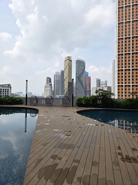 Service Residence for Rent at D'Quince Residences - Angel Lim - City View from the Pool - PropertyGuru.com.my