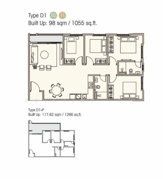 Service Residence for Sale at Equine Residence - Pristine Low - PropertyGuru.com.my