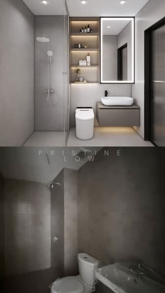 Service Residence for Sale at One Equine - Pristine Low - Bathroom - PropertyGuru.com.my