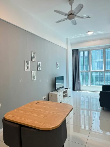 Servis Apartment untuk Disewa di Sutera Avenue - Celine Teah - Living Room - PropertyGuru.com.my