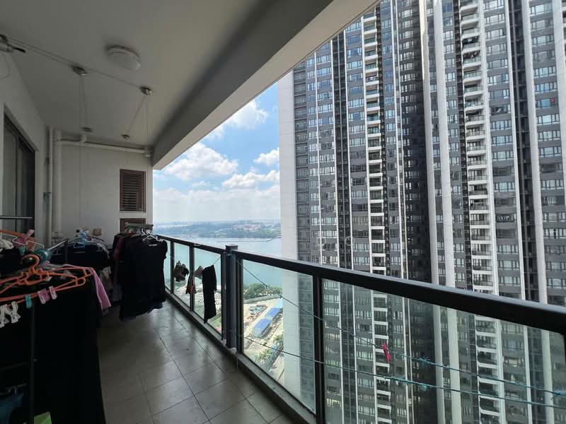 Condominium for Sale at R&F Princess Cove Phase 1 - Ben Foo - Balcony - PropertyGuru.com.my
