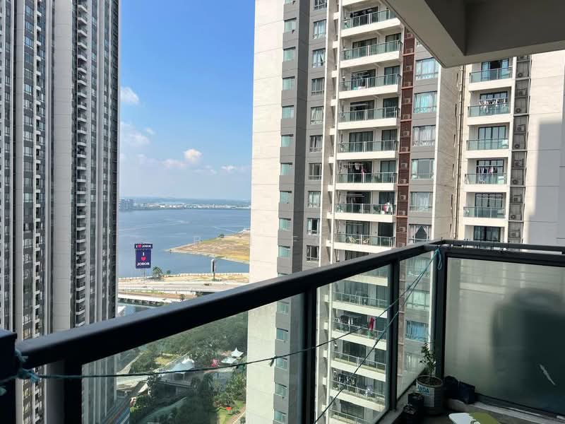 Condominium for Sale at R&F Princess Cove Phase 1 - Ben Foo - Balcony - PropertyGuru.com.my