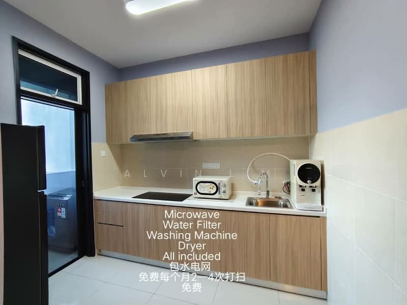 Servis Apartment untuk Disewa di TRELLIS RESIDENCES - Alvin Lim - Kitchen - PropertyGuru.com.my