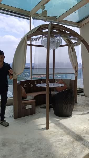 Servis Apartment untuk Dijual di Regalia Residence - Jenny Choong - Balcony - PropertyGuru.com.my