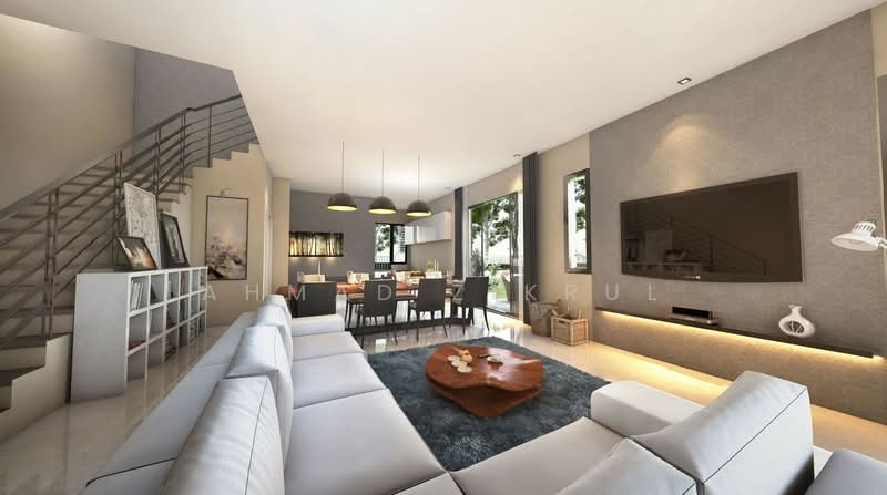 Semi-Detached House for Sale in Puchong (Selangor) - Ahmad Zikrul - Living Room - PropertyGuru.com.my