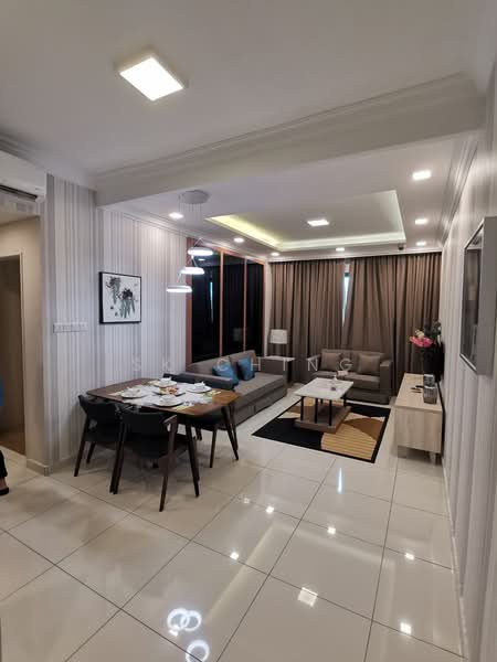 Condominium for Sale at Hillcrest Heights - SK Ching - Living Room - PropertyGuru.com.my