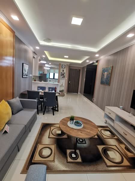 Condominium for Sale at Hillcrest Heights - SK Ching - Living Room - PropertyGuru.com.my
