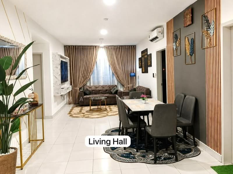 Service Residence for Rent at Arena Residences - Maya Myra - Living Room - PropertyGuru.com.my