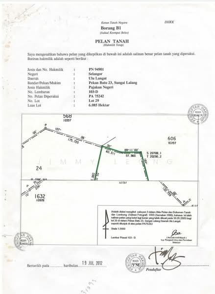 Tanah Perindustrian untuk Dijual di Taman Semenyih Impian (Semenyih) - Jimmy Leong - PropertyGuru.com.my