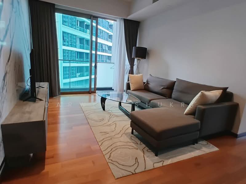 Servis Apartment untuk Disewa di Stonor 3 - Darwina Shukri - Living Room - PropertyGuru.com.my