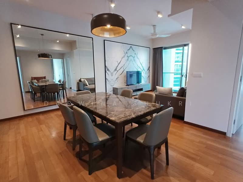 Servis Apartment untuk Disewa di Stonor 3 - Darwina Shukri - Dining Room - PropertyGuru.com.my