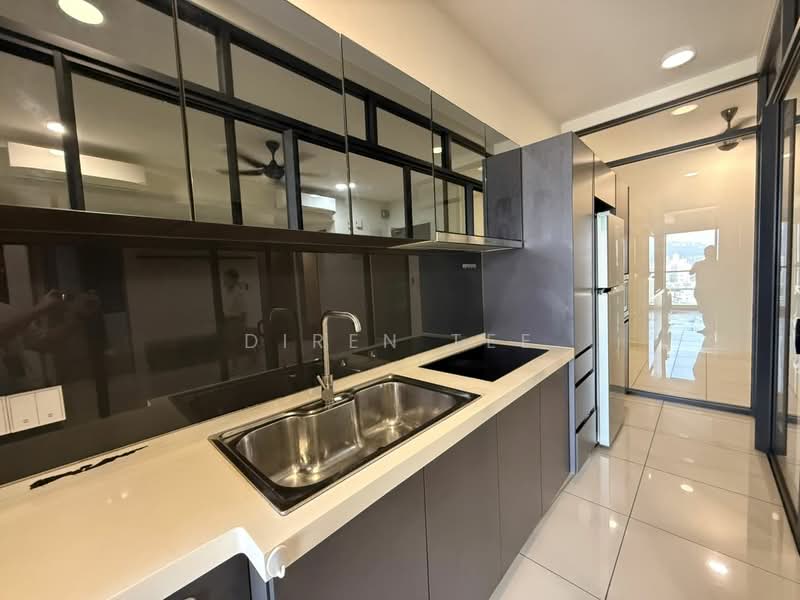 Kondominium untuk Disewa di Bennington Residences @ SkyArena - Diren Tee - Kitchen - PropertyGuru.com.my