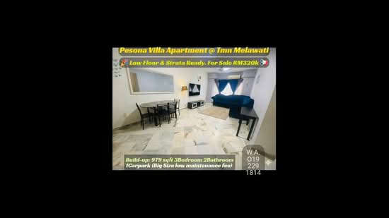 Apartment for Sale at Pesona Villa - Wincent Chuah - PropertyGuru.com.my