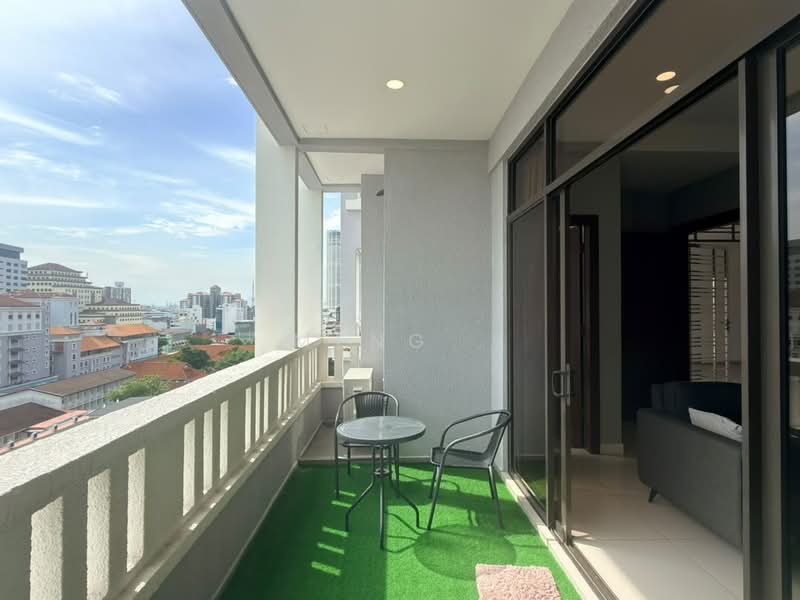 Kondominium untuk Disewa di Logan Residency (Logan Mansion) - Meng . - Balcony - PropertyGuru.com.my