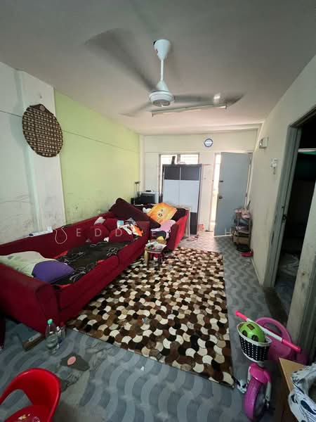 Flat for Sale at Pandan Ria (Block C) - Eddie Loh - Living Room - PropertyGuru.com.my