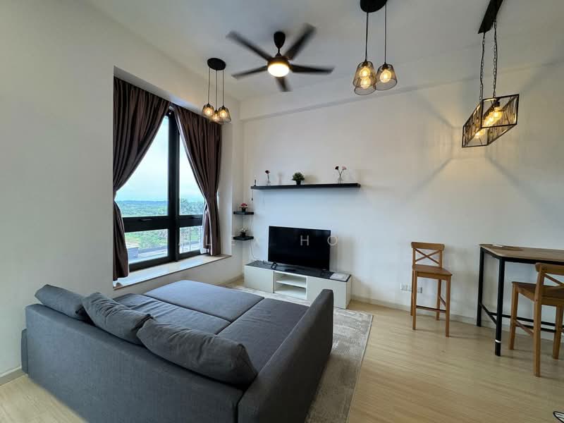Service Residence for Rent at Sunway Grid Residence - Alex How - Living Room - PropertyGuru.com.my