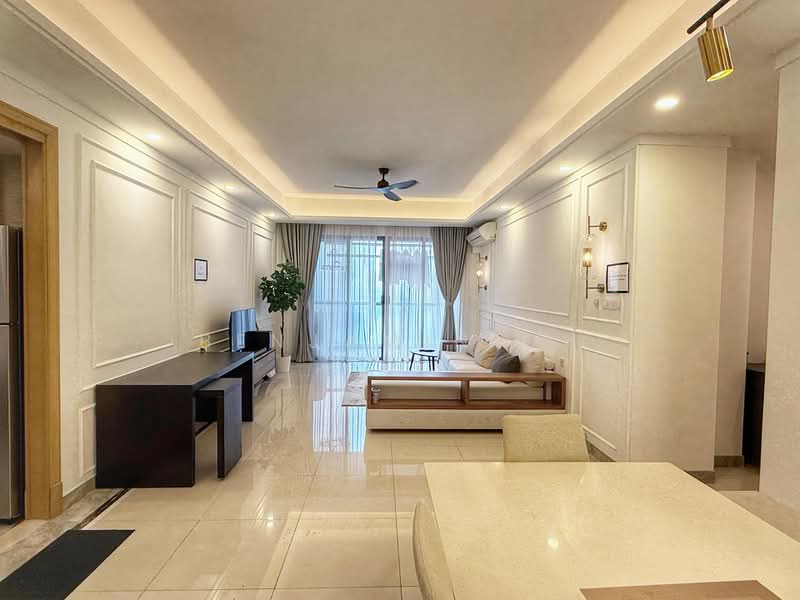 Servis Apartment untuk Disewa di R&F Princess Cove Phase 1 - Benjamin Oh - Living Room - PropertyGuru.com.my