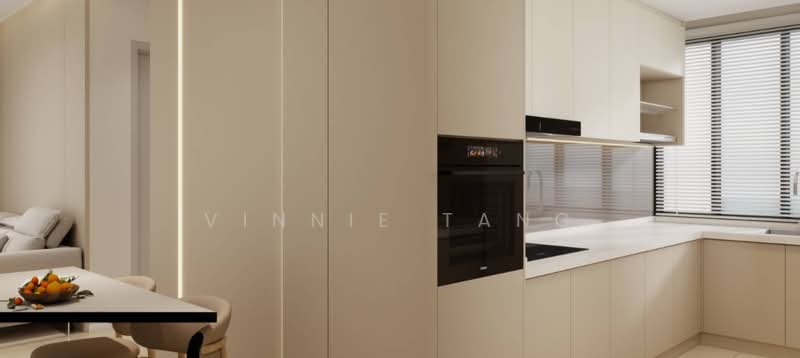 Servis Apartment untuk Dijual di Conezion Residences - Vinnie Tang - Kitchen - PropertyGuru.com.my