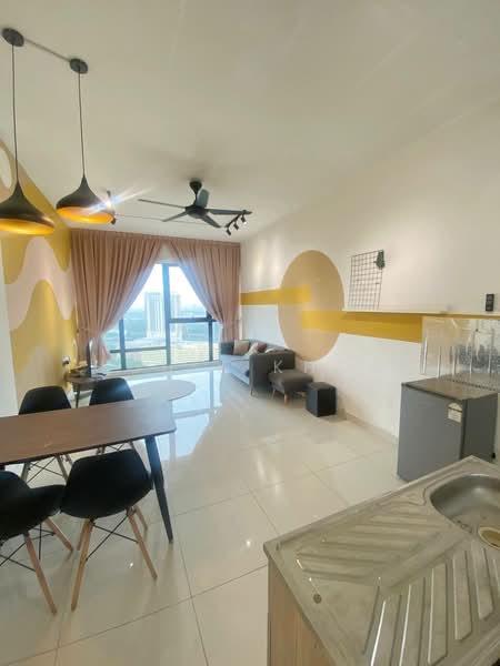 Service Residence for Rent at Southkey Mosaic - Louis Khow - Living Room - PropertyGuru.com.my