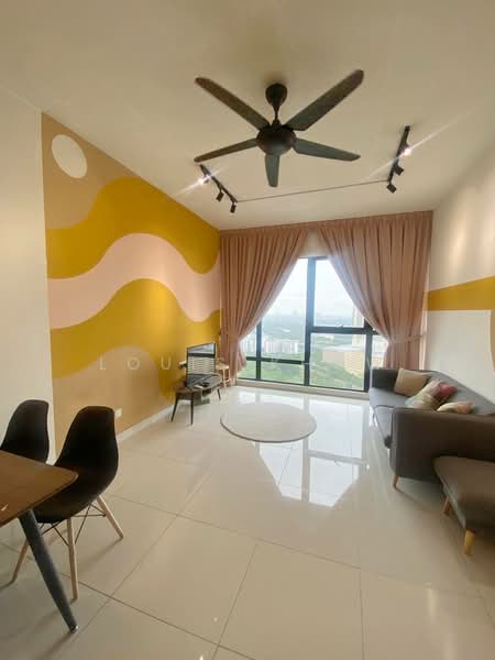 Service Residence for Rent at Southkey Mosaic - Louis Khow - Living Room - PropertyGuru.com.my