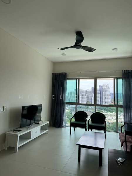 Servis Apartment untuk Disewa di Cantara Residences - Michelle Boh - Living Room - PropertyGuru.com.my