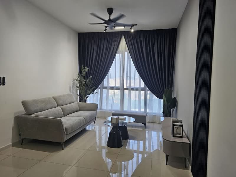 Service Residence for Rent at Sunway Belfield - Yan . - Living Room - PropertyGuru.com.my