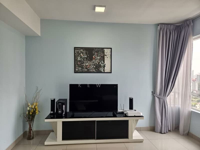 Service Residence for Rent at Solaris Dutamas - Kew . - Living Room - PropertyGuru.com.my