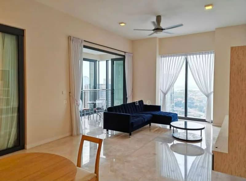 Service Residence for Rent at The Astaka @ 1 Bukit Senyum - Coco Lee - Living Room - PropertyGuru.com.my
