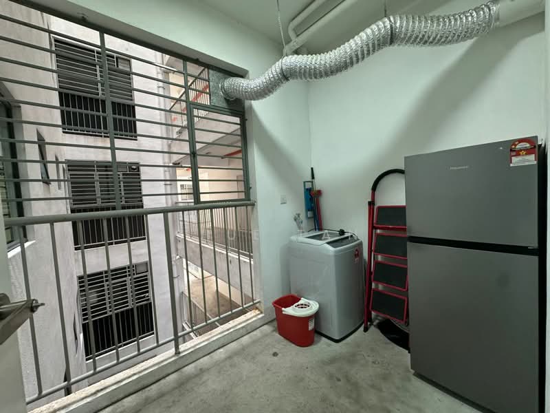Apartment for Rent at Seruling Apartment - Shue Tan - Balcony - PropertyGuru.com.my