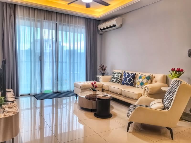 Servis Apartment untuk Disewa di R&F Princess Cove Phase 1 - Benjamin Oh - Living Room - PropertyGuru.com.my