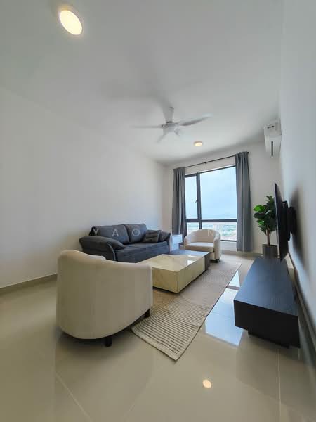 Servis Apartment untuk Disewa di Baron Residence @ Lake City - Yao Tan - Living Room - PropertyGuru.com.my