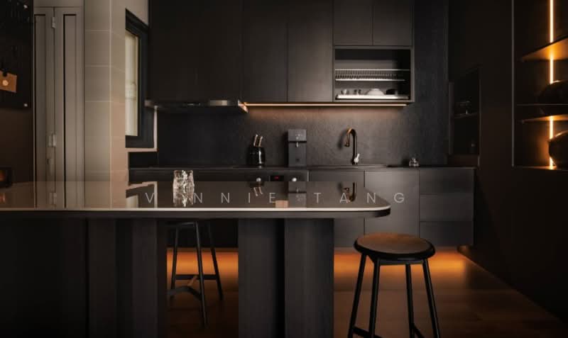 Service Residence for Sale at Gaya Residency - Vinnie Tang - Kitchen - PropertyGuru.com.my