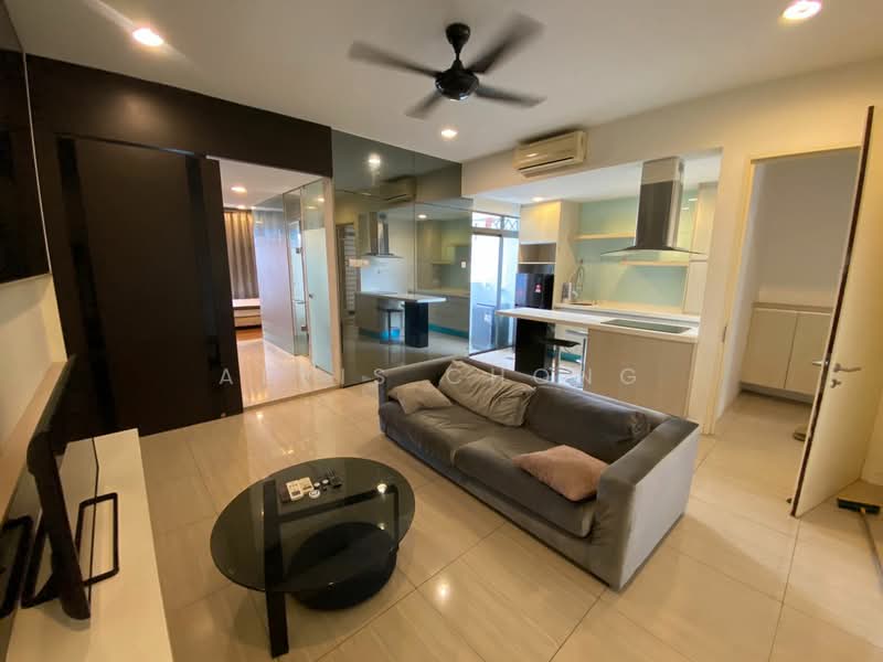 Service Residence for Rent at Eve Suite / NZX Square - Alvis Chong - Living Room - PropertyGuru.com.my