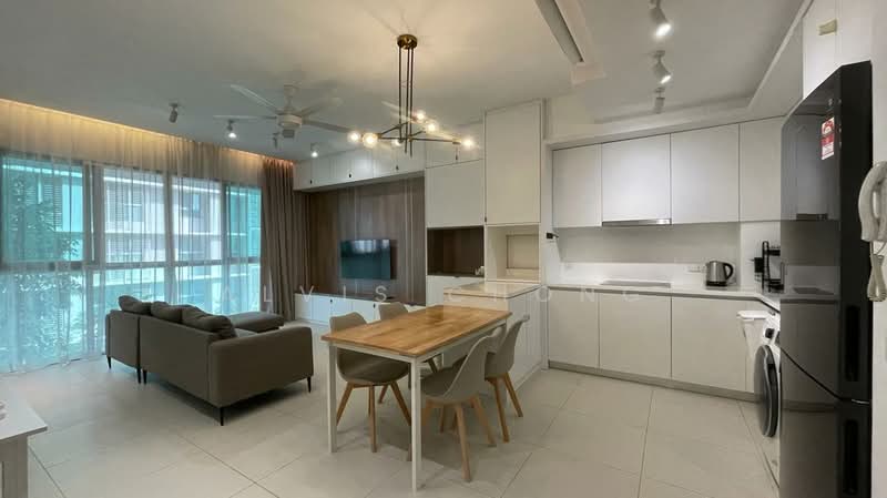 Servis Apartment untuk Disewa di Cantara Residences - Alvis Chong - Living Room - PropertyGuru.com.my