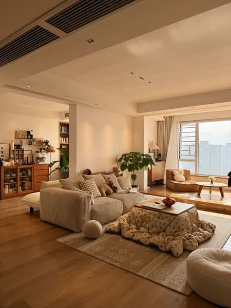 Servis Apartment untuk Dijual di Aster Hill - Angel Ko - Living Room - PropertyGuru.com.my