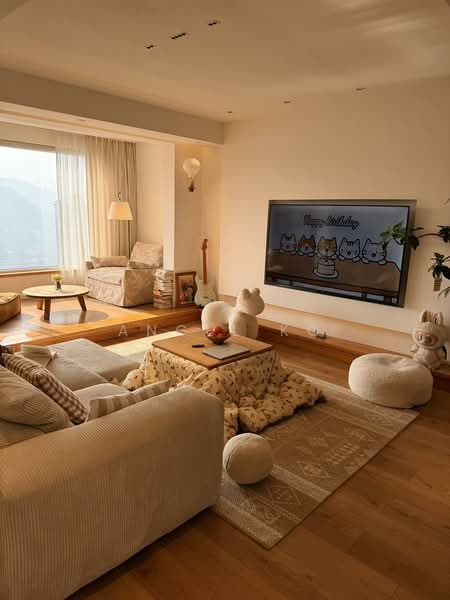 Servis Apartment untuk Dijual di Aster Hill - Angel Ko - Living Room - PropertyGuru.com.my