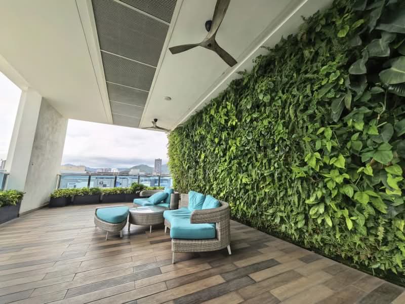 Kondominium untuk Dijual di Queens Residences Q1 @ Queens Waterfront - Darren Lye - Balcony - PropertyGuru.com.my