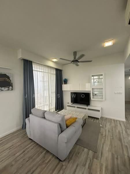 Servis Apartment untuk Disewa di The Ridge - James Wong - Living Room - PropertyGuru.com.my
