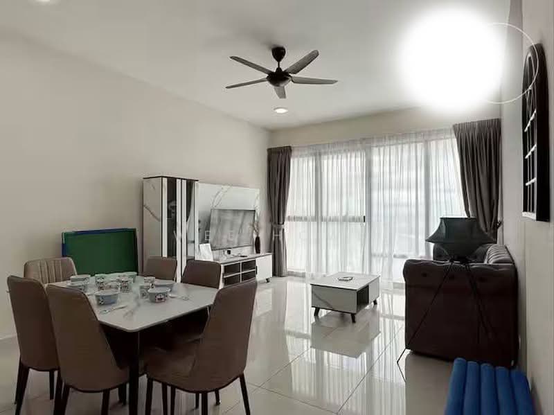 Service Residence for Sale at Southkey Mosaic - Wee Howe - Living Room - PropertyGuru.com.my