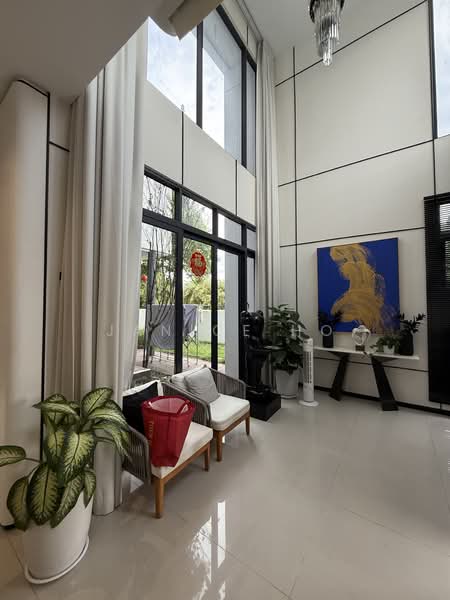 Rumah Berkembar untuk Dijual di Bandar Gamuda Gardens (Rawang) - Janice Ho - Living Room - PropertyGuru.com.my