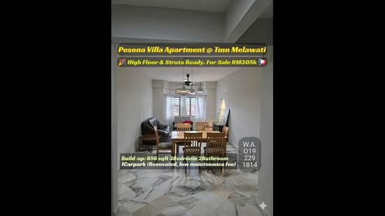 Apartment for Sale at Pesona Villa - Wincent Chuah - PropertyGuru.com.my