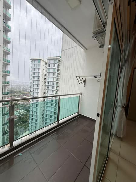 Kondominium untuk Disewa di M Condominium @ Larkin - Jessy Koh - Balcony - PropertyGuru.com.my