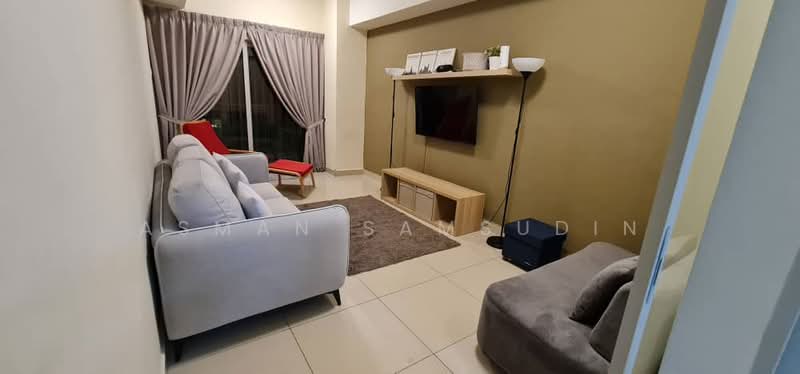 Service Residence for Rent at Suria Jelutong - Asman Samsudin - Living Room - PropertyGuru.com.my