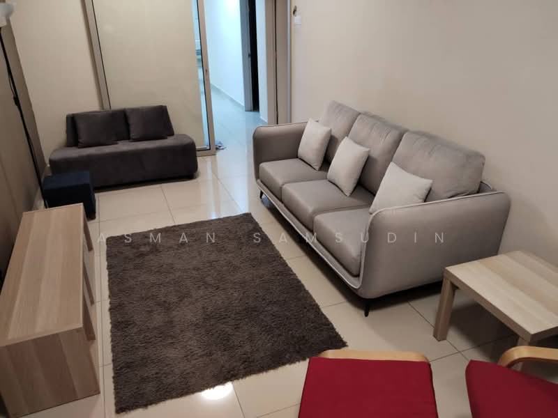 Service Residence for Rent at Suria Jelutong - Asman Samsudin - Living Room - PropertyGuru.com.my